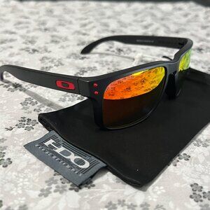 Oakley Sunglasses Holbrook Ruby Iridium Prizm Polarized 9102 ✨️ NEW✨️
